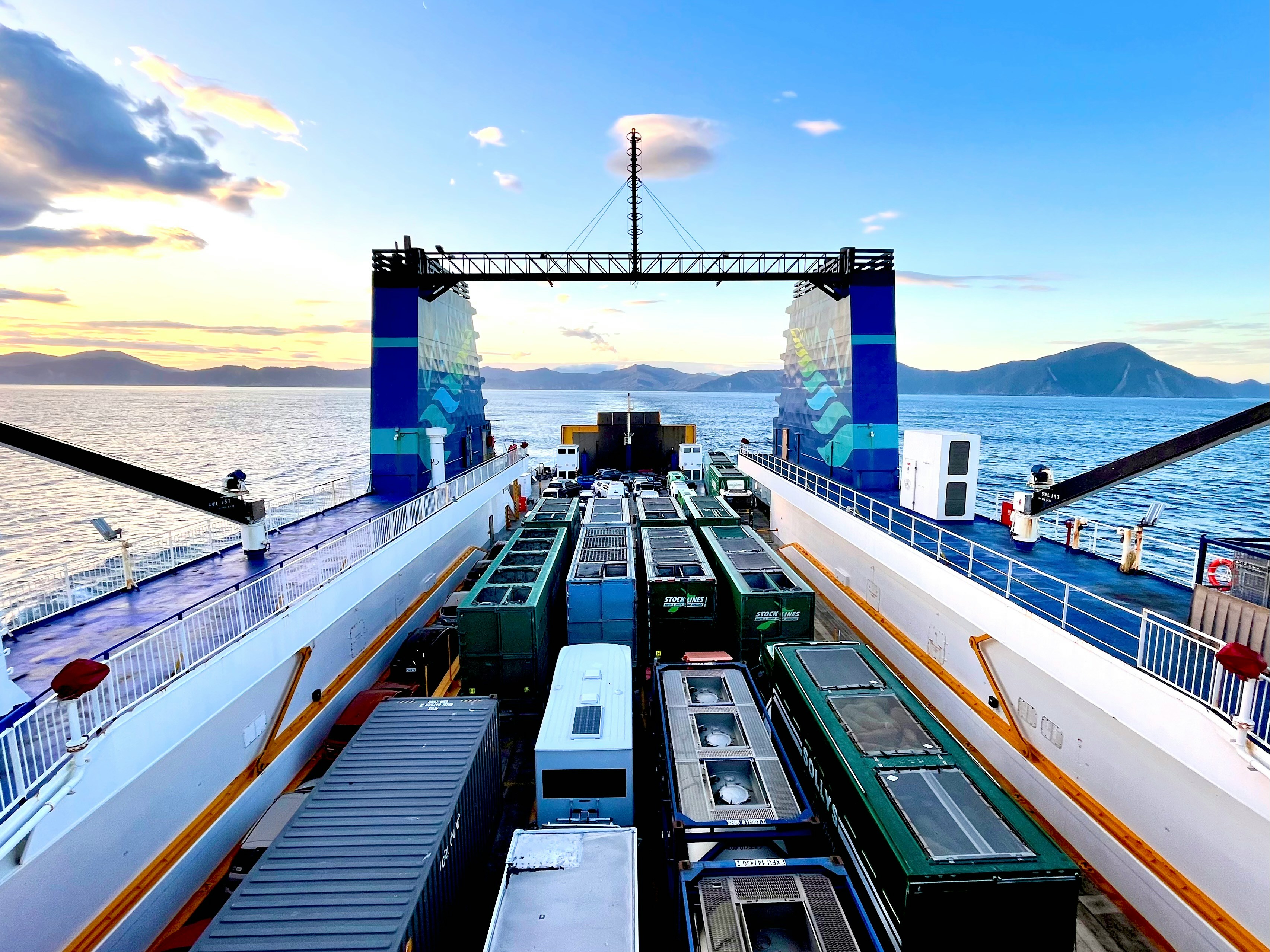 ferry terminal logistics transport communications network